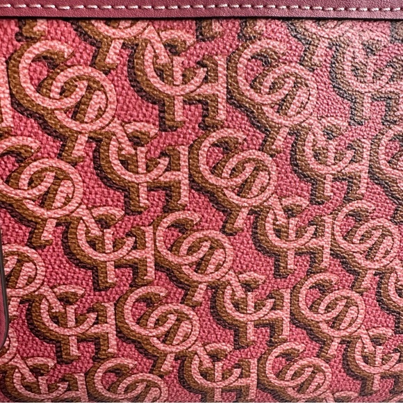 Coach City Tote in Monogram Printed Coated Canvas Pink - Picture 7 of 9